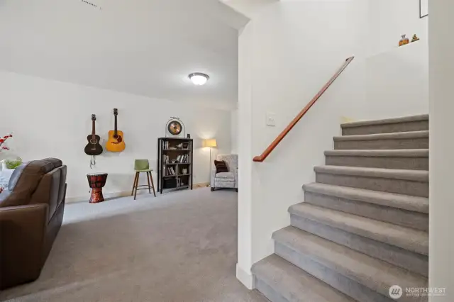 Heading into the daylight basement