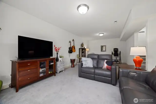 Downstairs bonus space