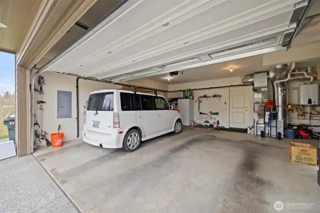 Oversized garage