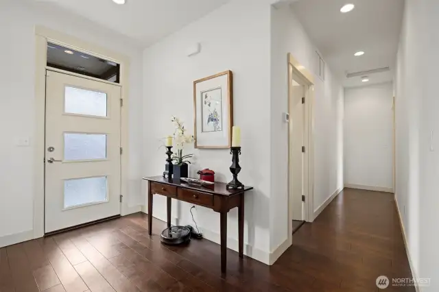 Bright and open entryway