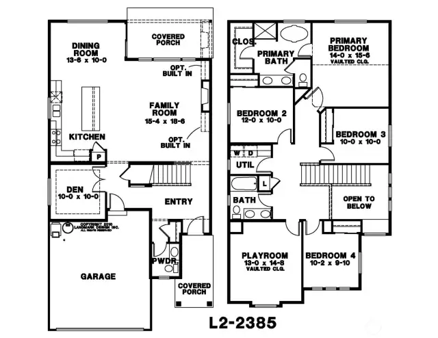 Builder reserves the right to modify plan without notice, buyer to verify sq footage to their satisfaction