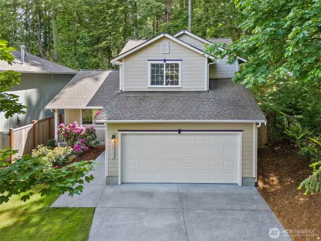 Welcome home! This lovely home nestled in the trees is move in ready!