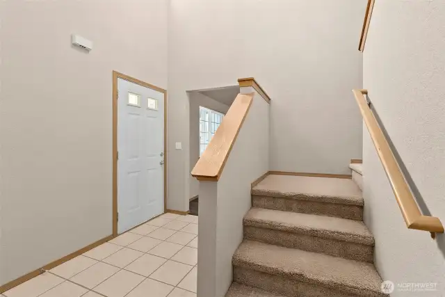 Entry and stairs leading to 2nd floor