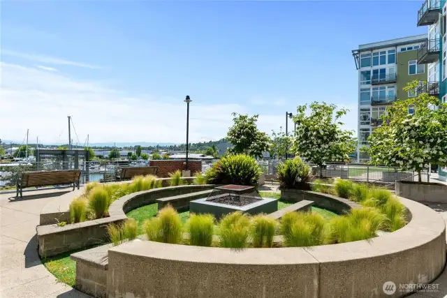 Large firepit
