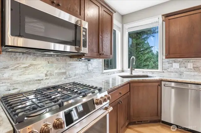New appliances throughout the home