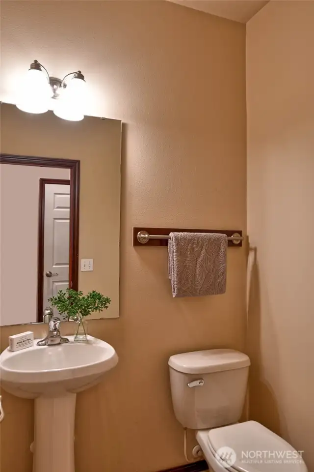 half bath on main floor