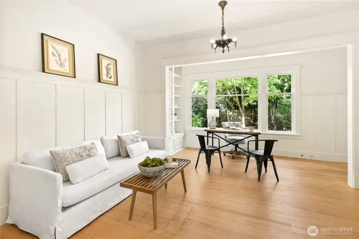 Den | Gathering room. Has own entrance off front porch. Would make a great home office with client entrance if needed.