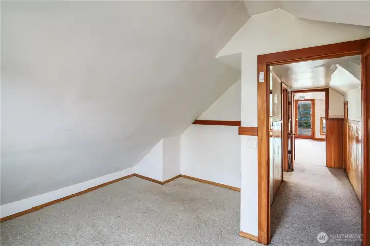Upper bedroom #3 - view to Primary