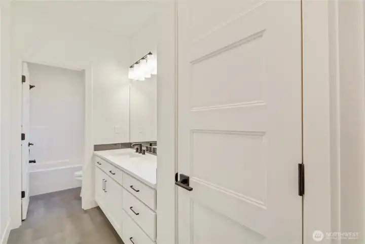 Main Bath, Prior Build of this Floorplan, Finishes will vary from Photos