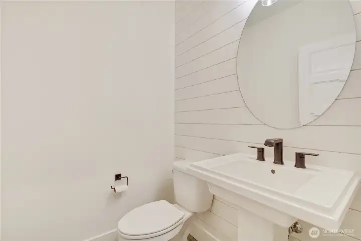 Guest Powder, Prior Build of this Floorplan, Finishes will vary from Photos