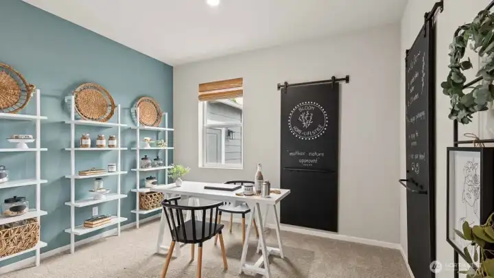 Enjoy a downstairs bedroom providing ease & convenience. Pictures are for representational purposes only, colors and features may vary.