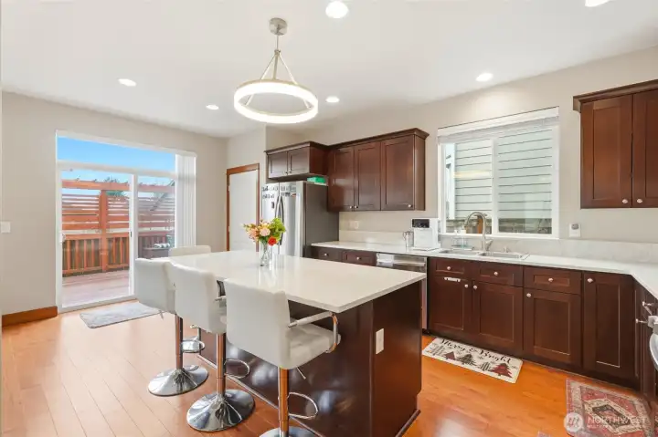 Kitchen remodeled in 2022.  All appliances less than 4 years old!