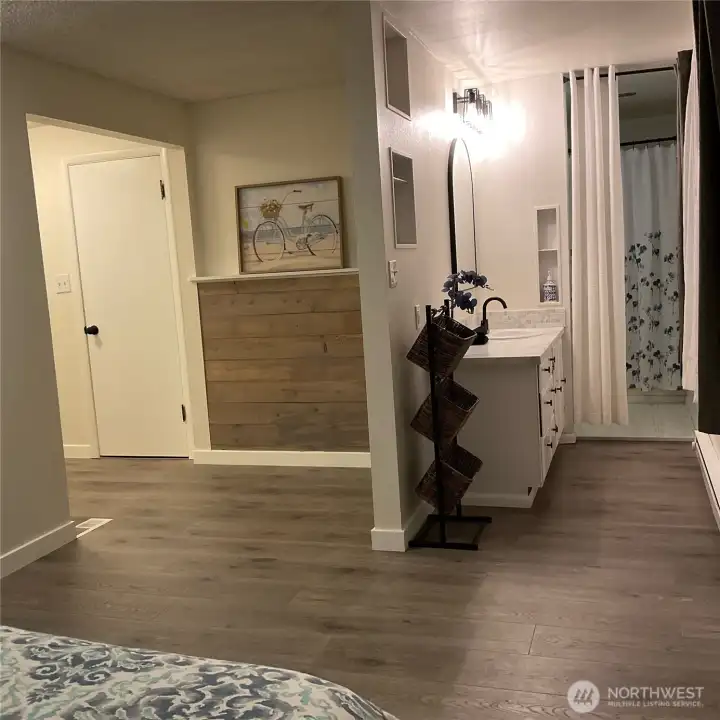 Primary Bedroom and extra  space.