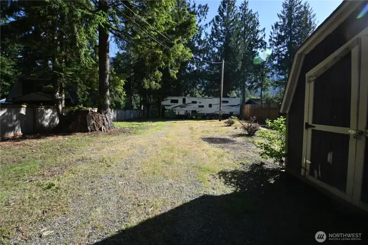 The RV pictured is not included in the sale but is available for purchase separately. The RV pictured is not included in the sale but is available for purchase separately.