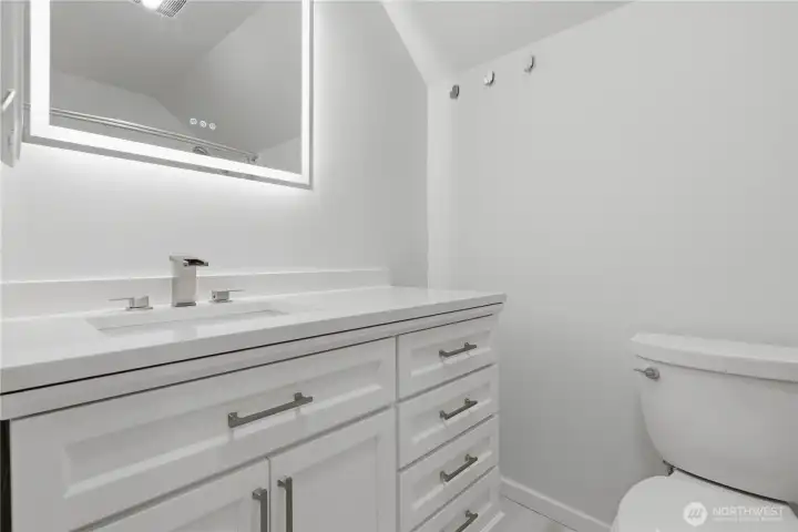 Second floor bath