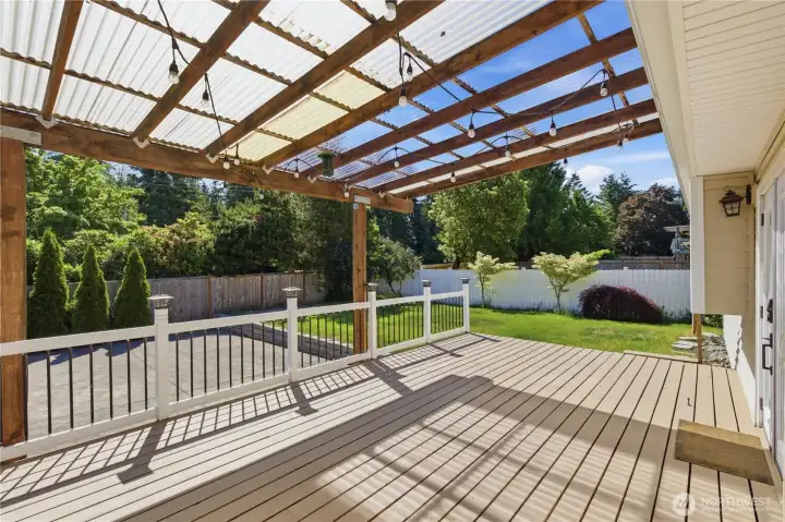Covered patio