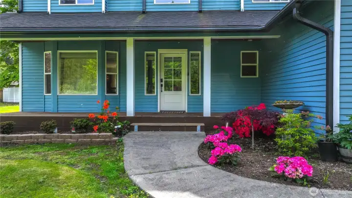 Covered porch