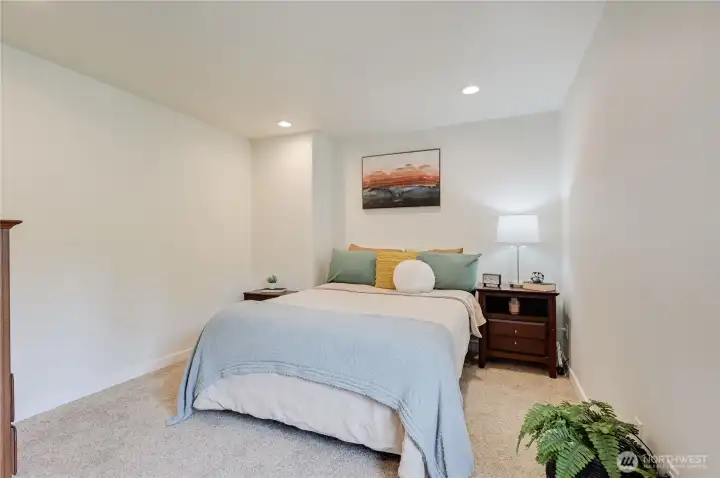 Front facing bedroom