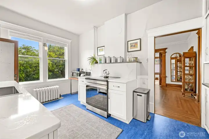 Renovated kitchen