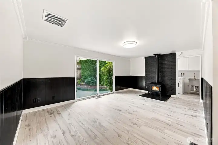 From kitchen to patio