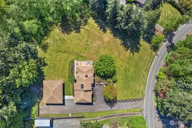 Enjoy the tranquil feel on living on land  while being conveniently close to  Alderwood, Mill Creek and Everett and the  airport! Enough room to subdivide. No sewer  access so get creative on your thinking and  talk to the County.