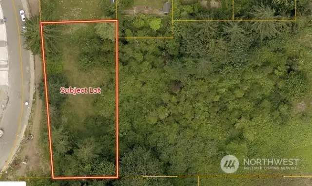 Acres of adjacent "no build" area=perpetual privacy and natural beauty to enjoy. Property lines approximate