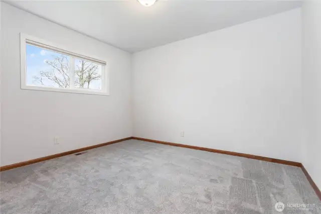 1 of 2 more bedrooms w/brand new carpet & paint