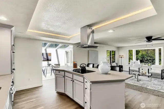 Open concept living