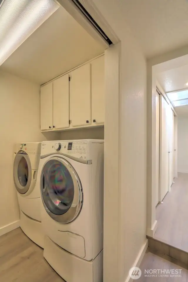 Main floor laundry