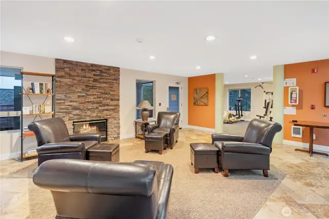 There is also a conference room and meeting area in the clubhouse.