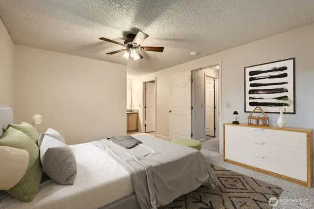 Second Bedroom-Virtually Staged