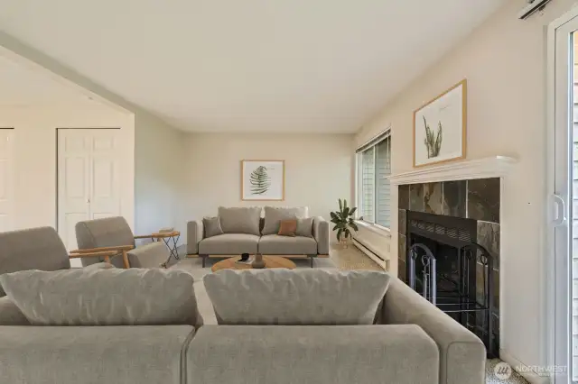 Living Room-Virtually Staged