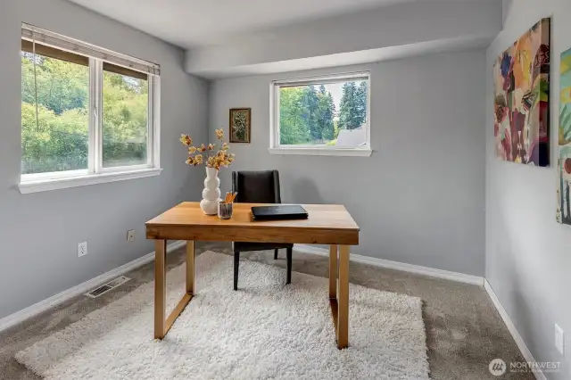 Flexible 4th bedroom — ideal for home office.