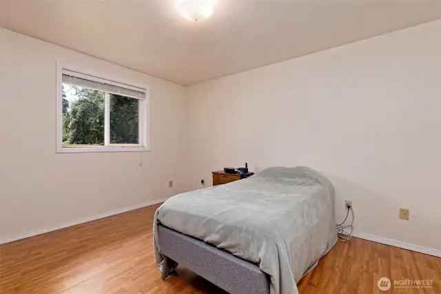 The bedrooms are both pretty good size.