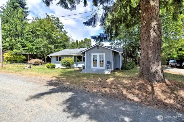Nice corner-lot location...