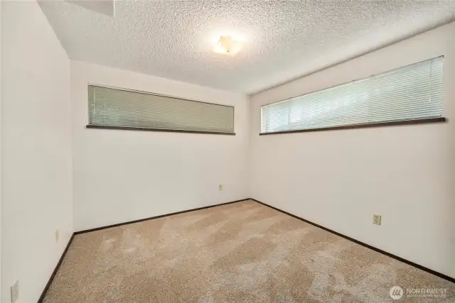 Lower level bedroom #4.