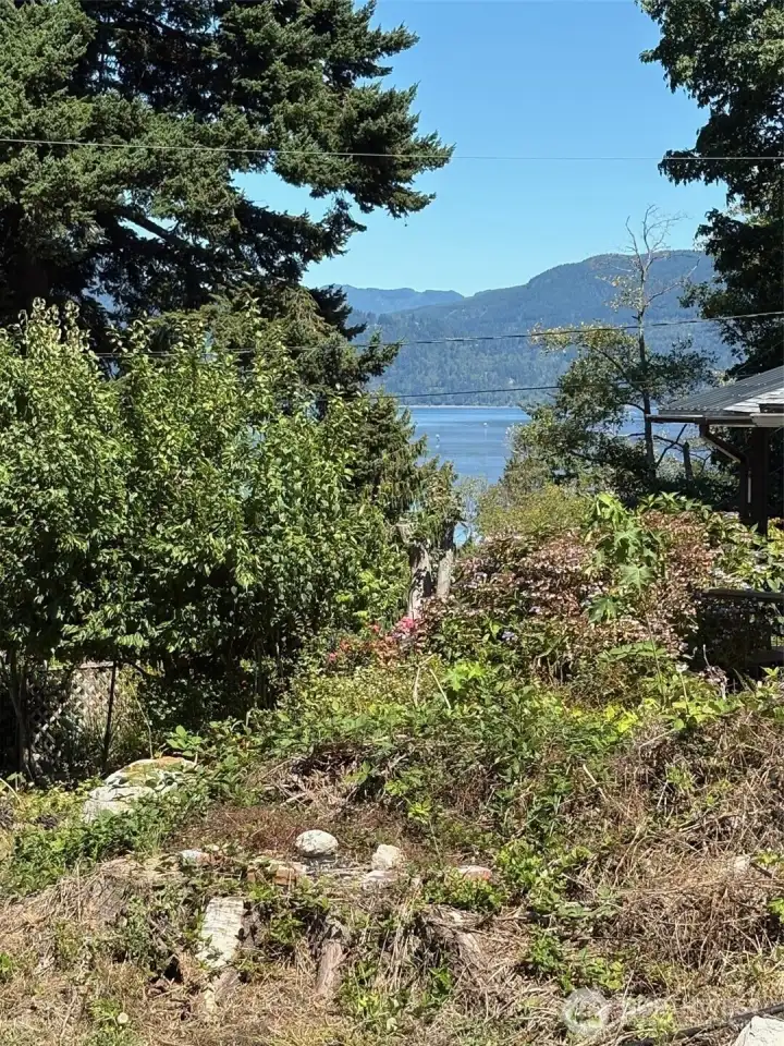 Another view from the lot facing NE. Just imagine the views if you built a 2-story home here. Another view from the lot facing NE. Just imagine the views if you built a 2-story home here.