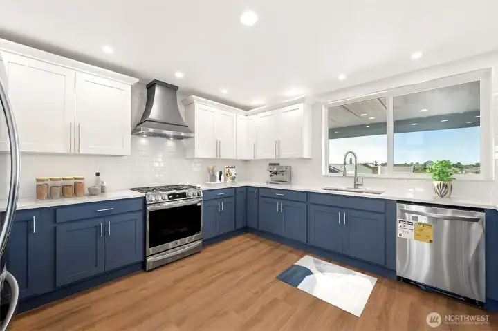 Kitchen - Virtually Staged