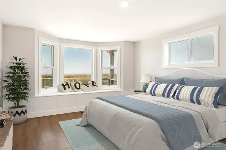 Primary Suite - Virtualy Staged