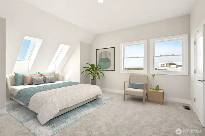 Guest Room - Virtually Staged