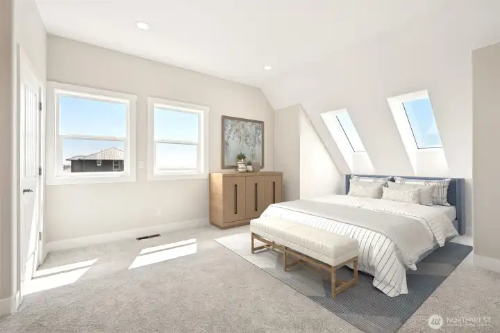 Guest Room - Virtually Staged