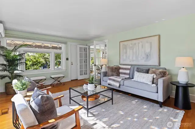 Front Entry and Living Room