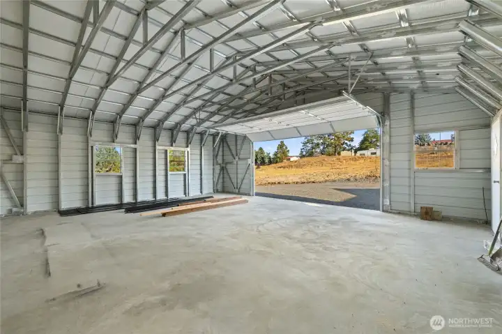 View from inside corner.