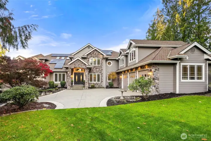 The estate is truly remarkable from every direction.