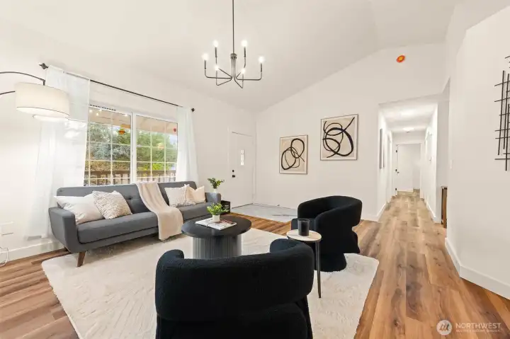 Lots of natural light