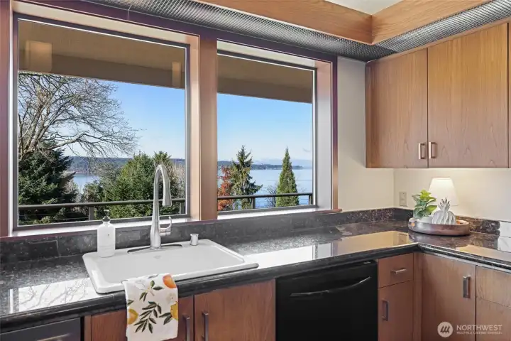 Nice view to enjoy while doing dishes!