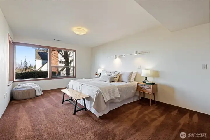 Jr Suite on lower level with a view as well!