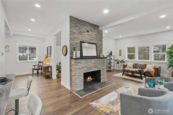 Another View of the Massive Living Room