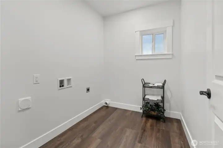 Super Convenient Upper Floor Laundry Room