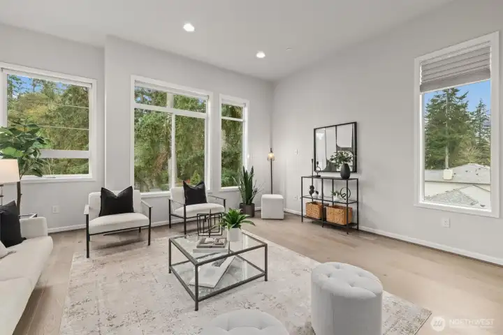 Living room (staged)